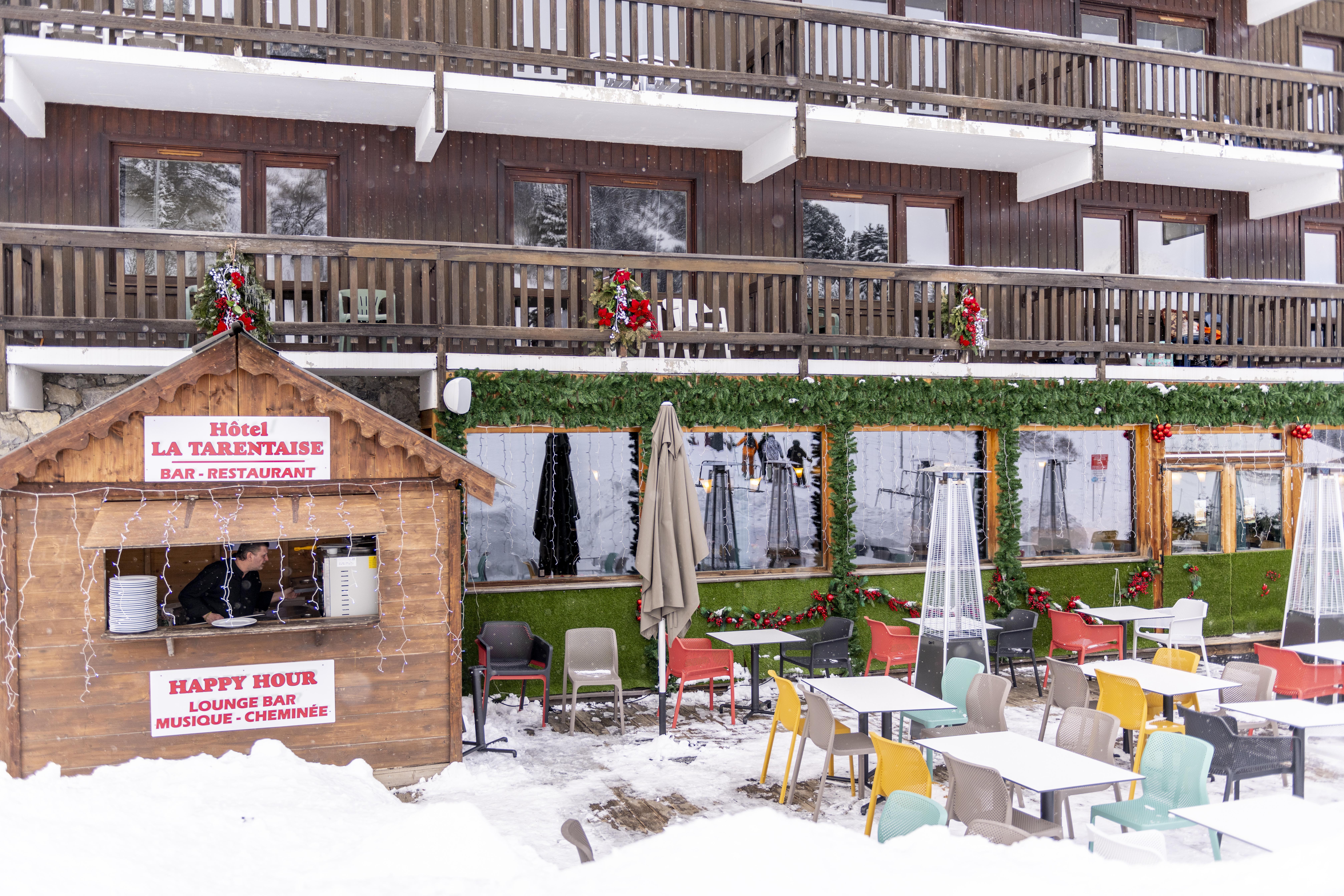 Hotel La Tarentaise Méribel Buitenkant foto