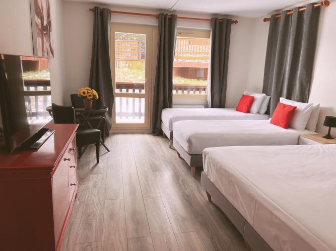 Hotel La Tarentaise Méribel Kamer foto